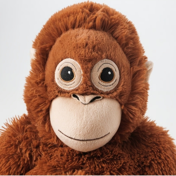IKEA DJUNGELSKOG Orangutan Monkey PUNCH Brown Plush Toy - 104.028.41 - Picture 6 of 10